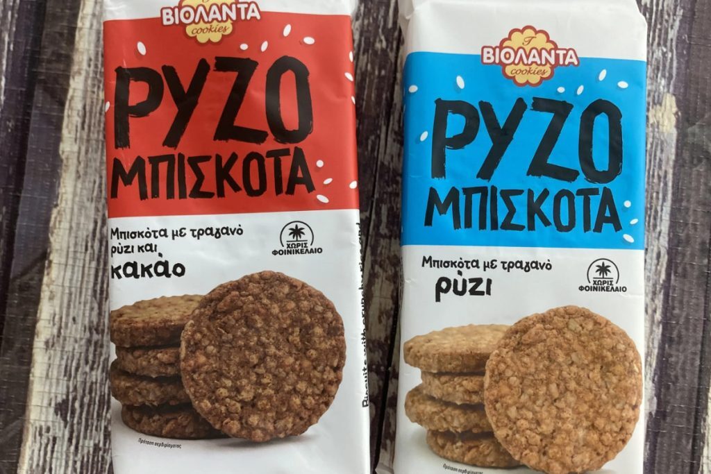 Βιολάντα: Νέα προϊόντα! Παρουσιάζει τα Ρυζομπισκότα!