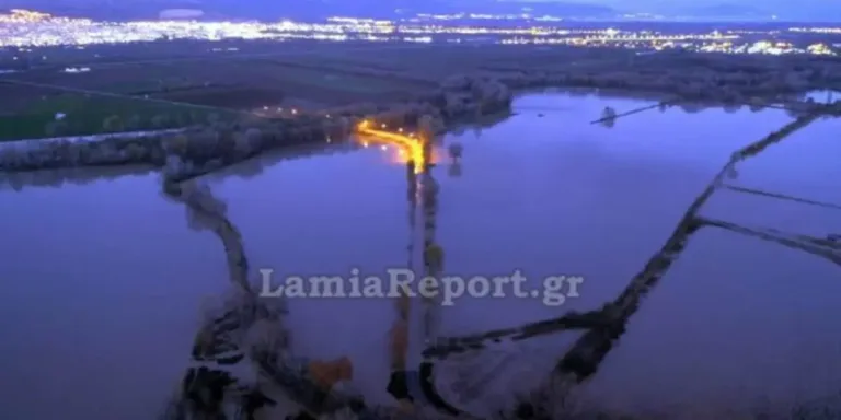 Κακοκαιρία Elias: Μήνυμα 112 σε Πετρίλια και Σοφιάδα Φθιώτιδας για εκκένωση