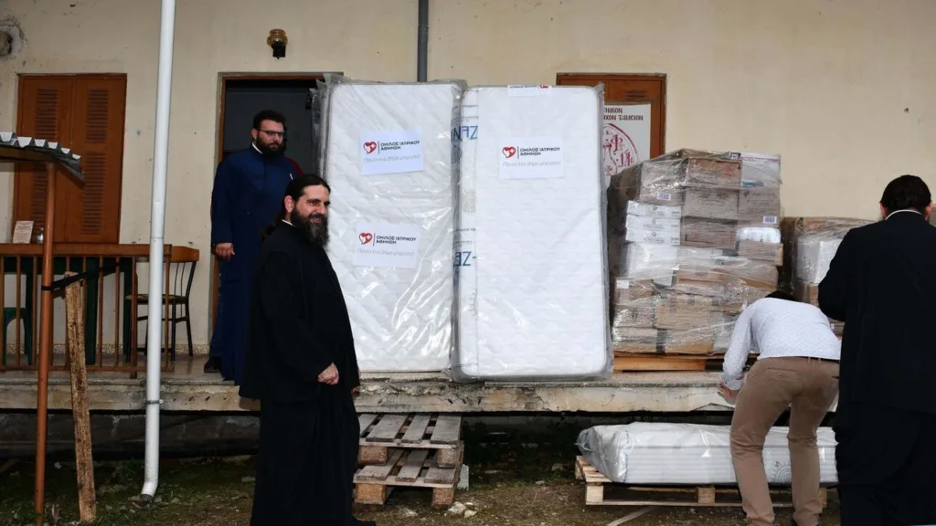 Ο Όμιλος Ιατρικού Αθηνών κοντά στους πληγέντες με παροχή ανθρωπιστικής βοήθειας