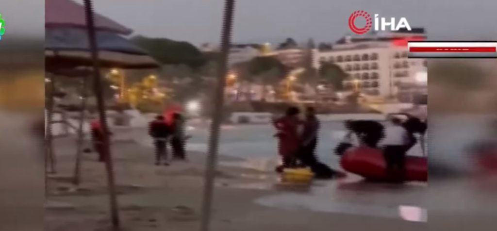 Βίντεο ντοκουμέντο δείχνει πως συνεχίζονται οι ροές μεταναστών από την Τουρκία προς την Ελλάδα