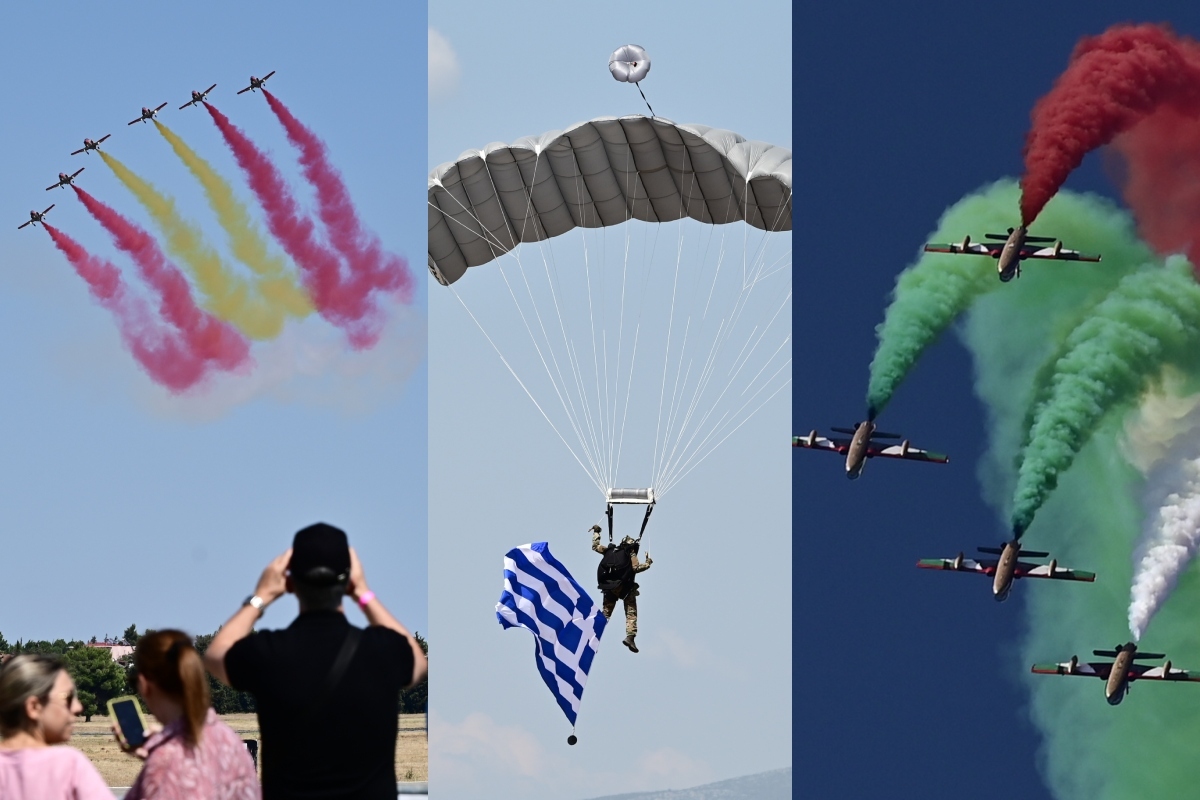 Athens Flying Week: Ξεκίνησε το μεγαλύτερο show στα Βαλκάνια - Οι πρώτες εικόνες από την Τανάγρα