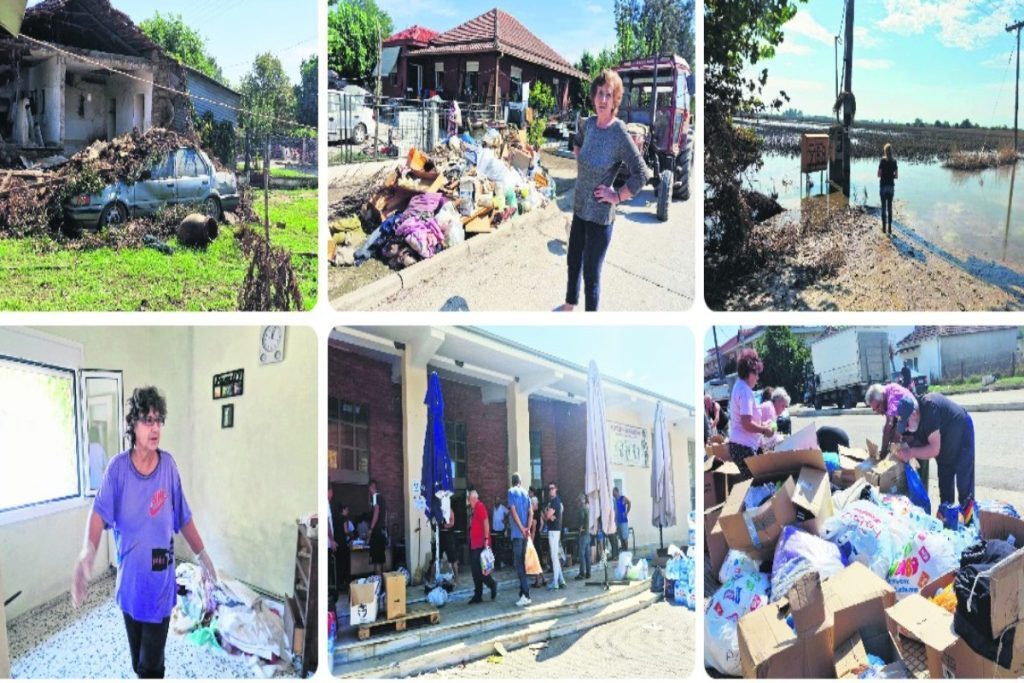 Οδοιπορικό του Ε.Τ. στον Παλαμά Καρδίτσας που βούλιαξε στα λασπόνερα – «Η ζωή μας έγινε ένας…σ