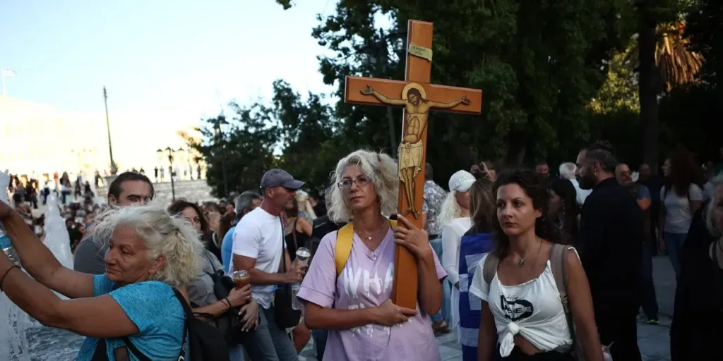 Νέες ταυτότητες: Συγκέντρωση στο Σύνταγμα – «Όχι στην ηλεκτρονική σκλαβιά»