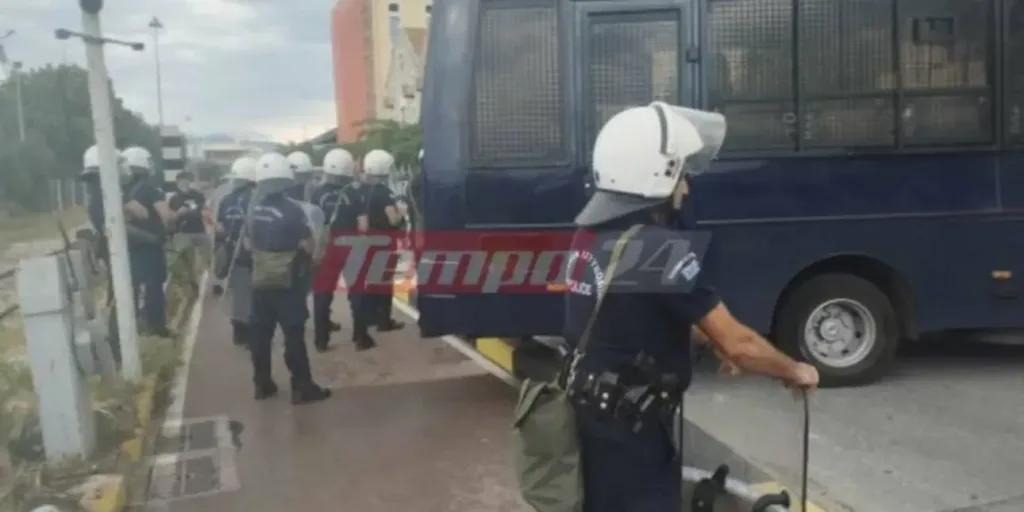 Πάτρα: Επεισόδια σε συγκέντρωση διαμαρτυρίας για την δολοφονία στο Blue Horizon