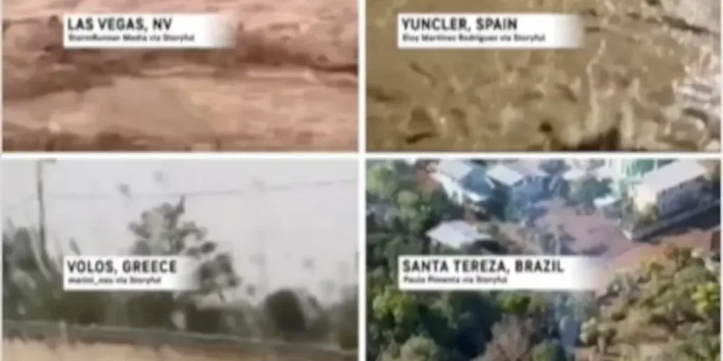 Από τον Βόλο στο Λας Βέγκας – Οι πλημμύρες σε όλο τον κόσμο που προκάλεσαν χάος [βίντεο]