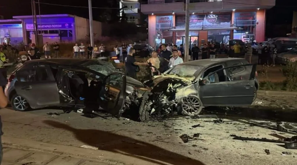 Πόρτο Ράφτη: Σοκαριστικό τροχαίο με ένα νεκρό και τρεις τραυματίες