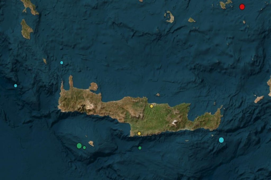Σεισμός τώρα στην Κρήτη