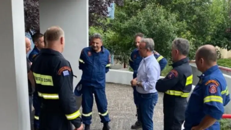 Κακοκαιρία Daniel: Σταϊκούρας και Ταχιάος στις πληγείσες περιοχές