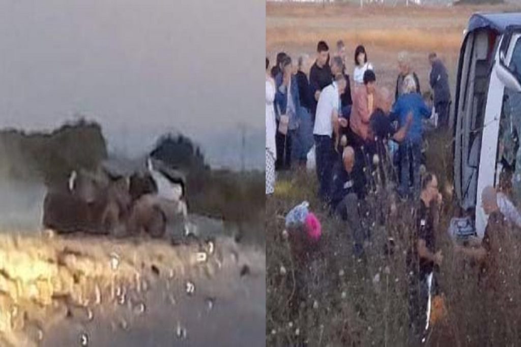 Θρήνος στη Θεσσαλονίκη: Τέσσερις νεκροί και τουλάχιστον 49 τραυματίες από το τροχαίο στην εθνική Ευζ