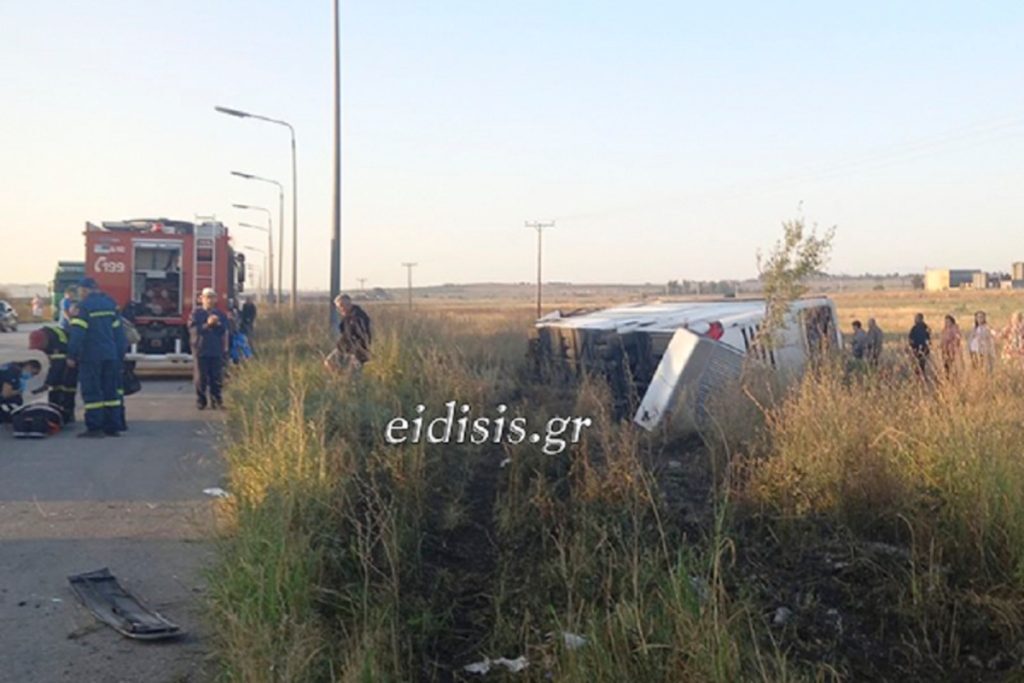 Τραγωδία στη Θεσσαλονίκη: 3 νεκροί και πάνω από 20 τραυματίες σε σοβαρό τροχαίο – Συγκρούστηκε