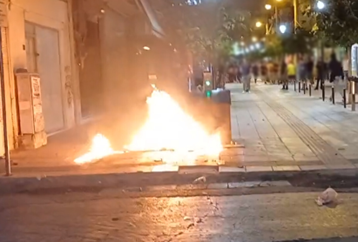 Επεισόδια μετά την πορεία για τον Παύλο Φύσσα