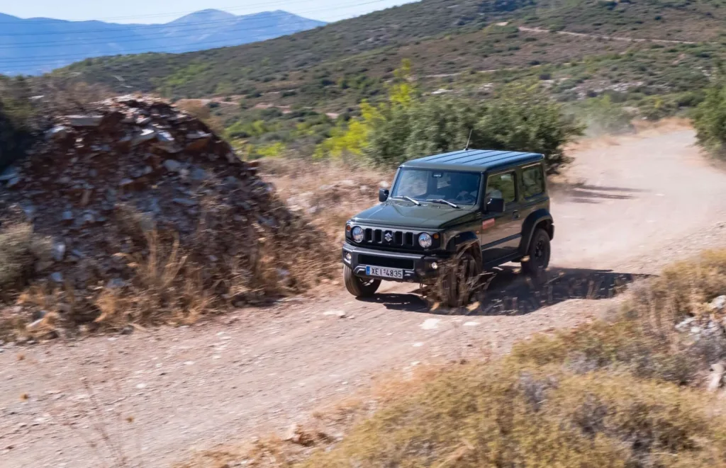 Δοκιμάζουμε το Suzuki Jimny εκτός δρόμου!