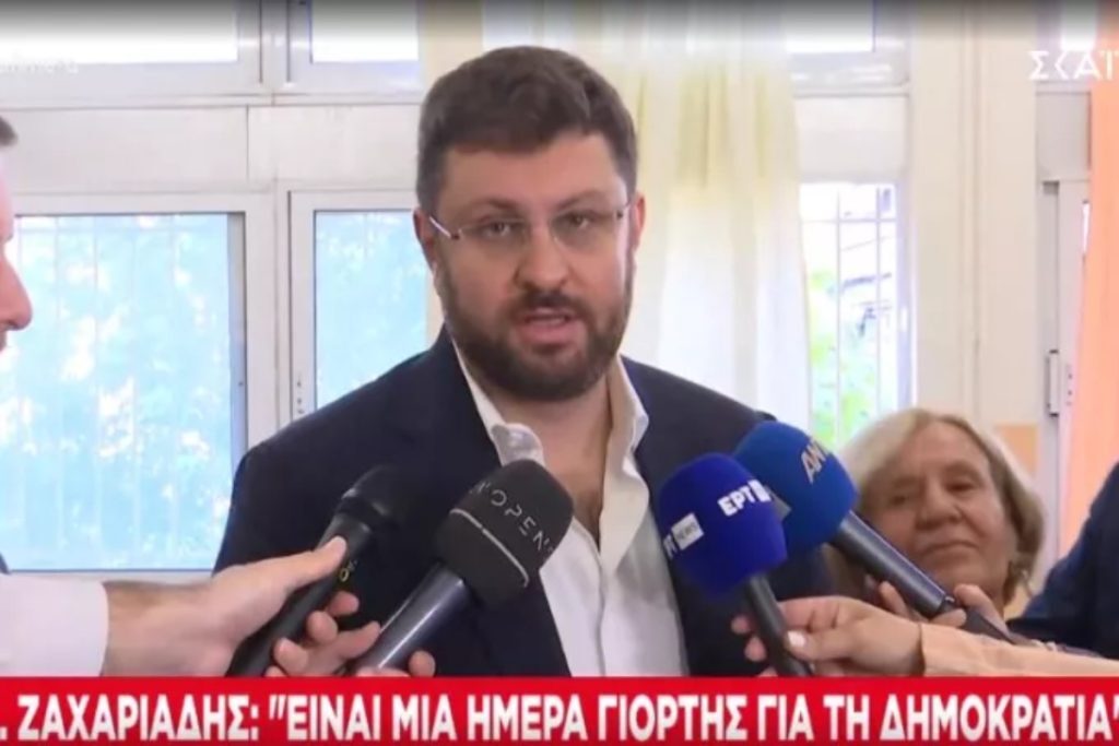 Ψήφισε ο Κώστας Ζαχαριάδης, στον Νέο Κόσμο – Οι πρώτες δηλώσεις