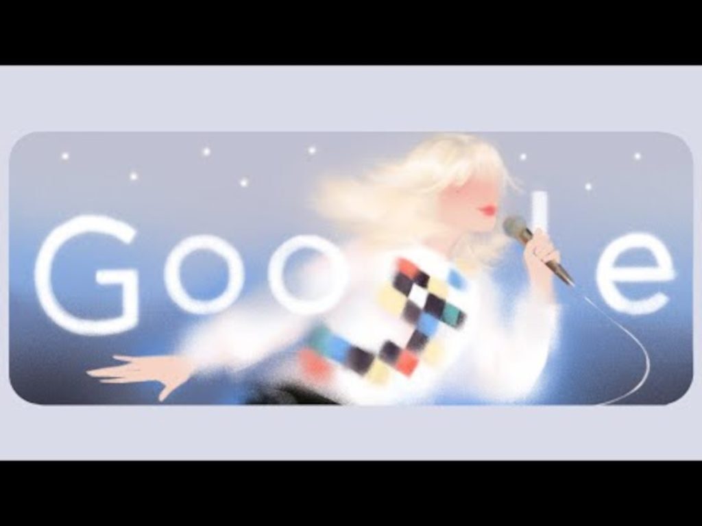 Το μουσικό Doodle της Google…αφιερωμένο στην Γαλλίδα τραγουδίστρια France Gall