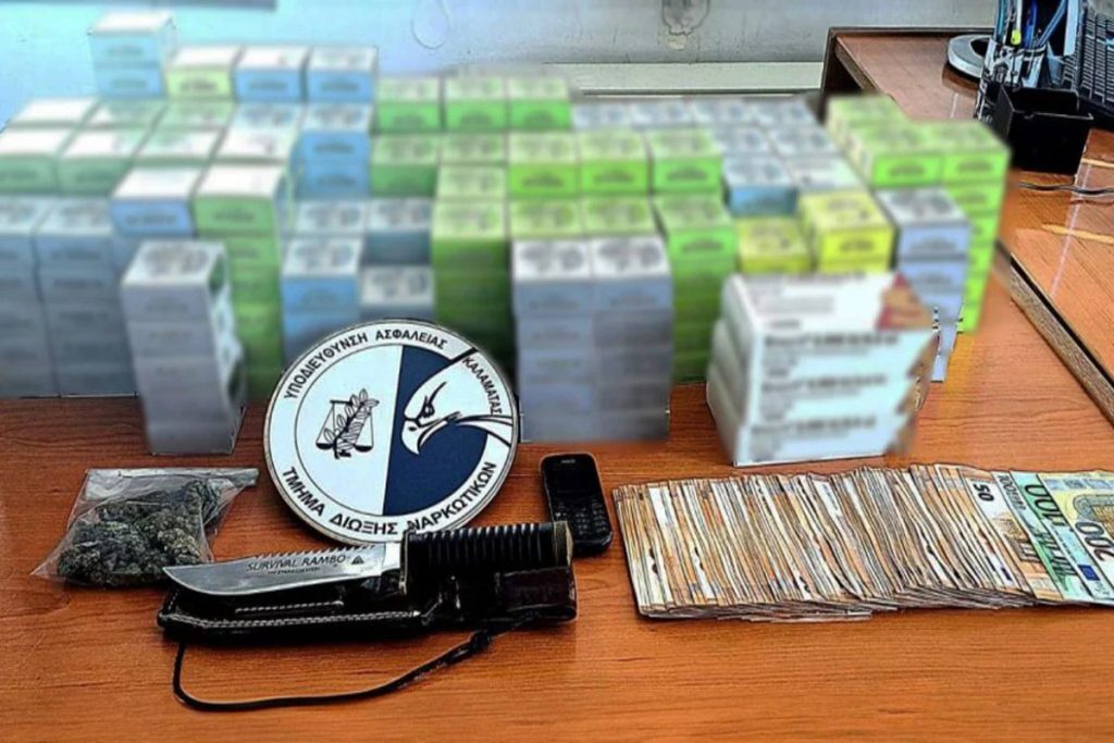 ΕΛ.ΑΣ.: Συνελήφθησαν 59χρονος και 60χρονος – Σκόπευαν να διακινήσουν 25 κιλά κάνναβης και 2.98