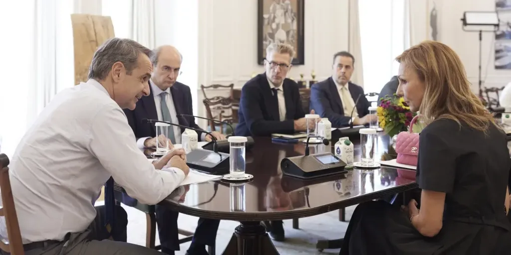 Συνάντηση Μητσοτάκη με το Προεδρείο της Ένωσης Ελλήνων Εφοπλιστών -Το «ευχαριστώ» για την δωρεά τους