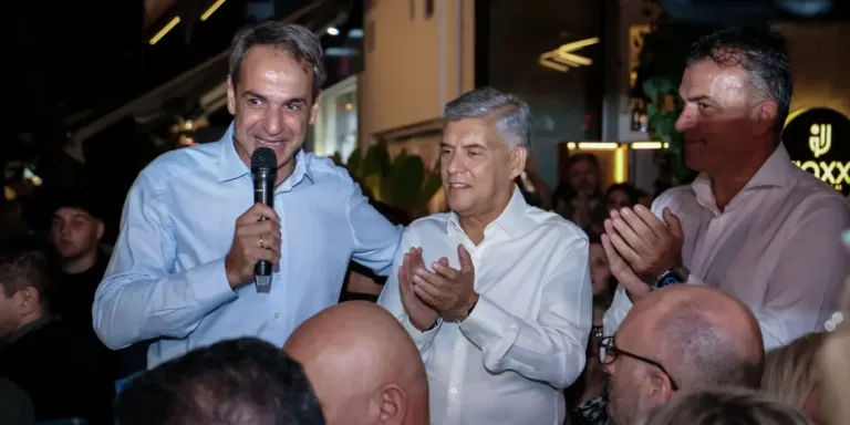 Μητσοτάκης από Λάρισα: Είμαστε εδώ για να στηρίξουμε Αγοραστό στην περιφέρεια Θεσσαλίας