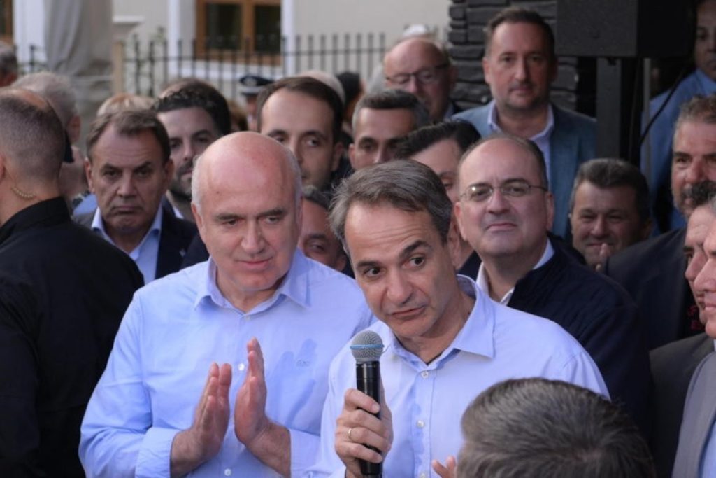 Κυριάκος Μητσοτάκης: «Το βράδυ της Κυριακής ο Χρήστος Μέτιος πρέπει να είναι περιφερειάρχης»
