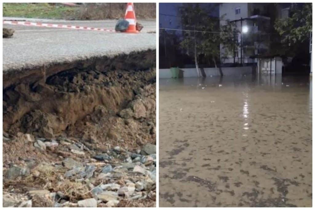Αλεξανδρούπολη: Σοβαρά προβλήματα από την έντονη βροχόπτωση – Απεγκλωβίστηκε ένα άτομο