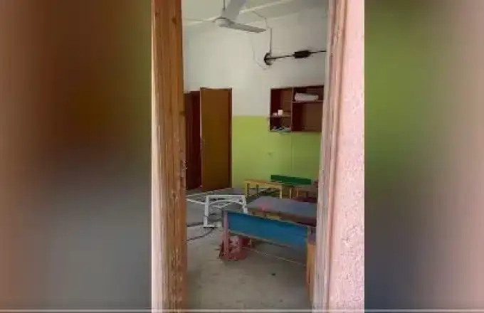 Κρύπτη με όλμους μέσα σε παιδικό σταθμό στη βόρεια Γάζα - Δείτε βίντεο