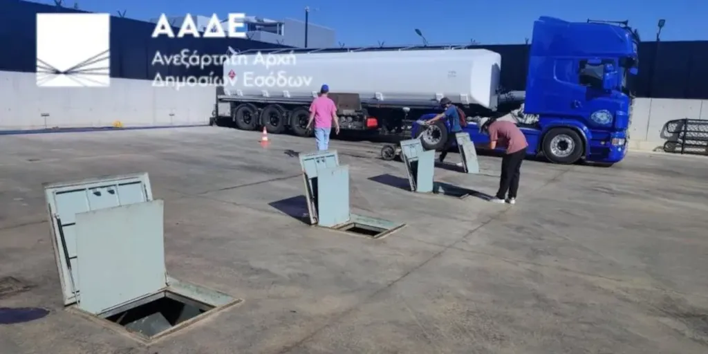 Η ΑΑΔΕ κατάσχεσε 43.000 λίτρα προϊόντων για νοθεία καυσίμων