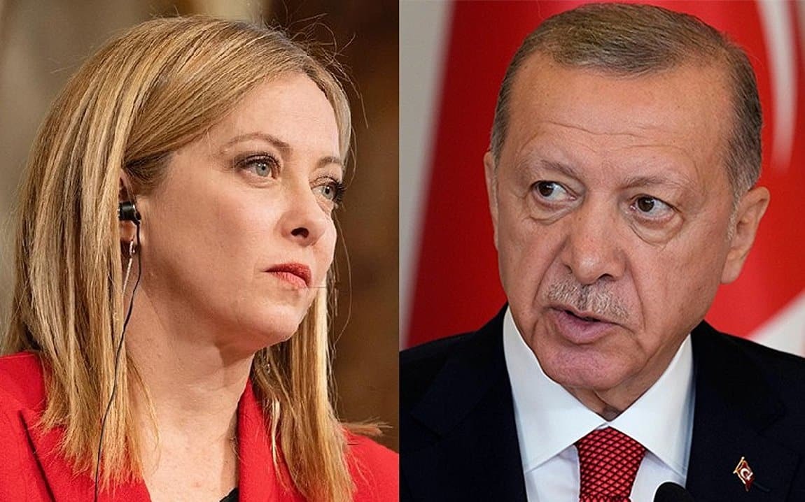 Μελόνι – Ερντογάν: Τηλεφωνική επικοινωνία για την Μέση Ανατολή