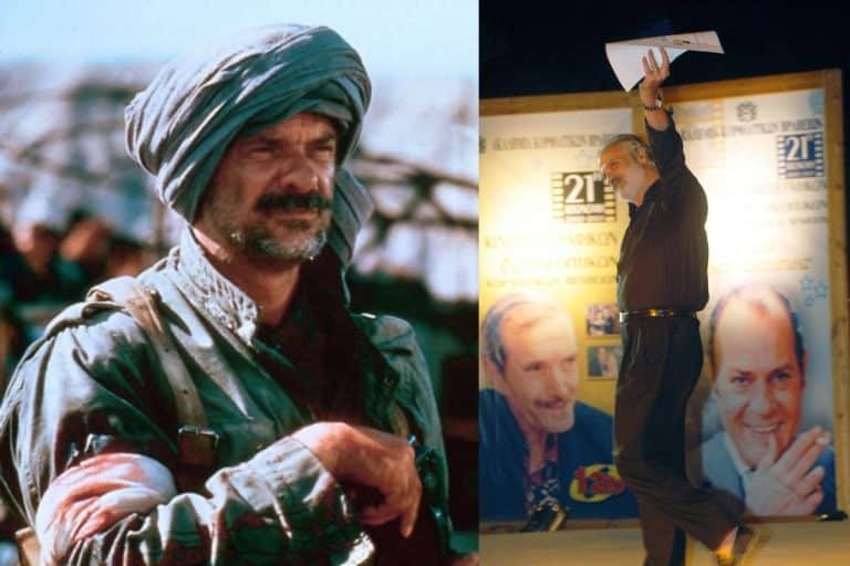 Σπύρος Φωκάς: «Γιορτάζουμε τον Σπύρο που πετάει ψηλά» - Στα λευκά η κόρη και η σύζυγός του κορυφαίου ζεν πρεμιέ του κινηματογράφου