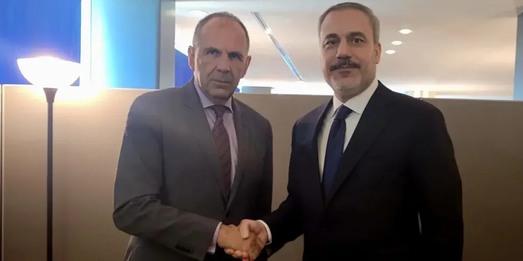 Τηλεφωνική επικοινωνία Γεραπετρίτη-Φιντάν για τις τελευταίες εξελίξεις στη Γάζα