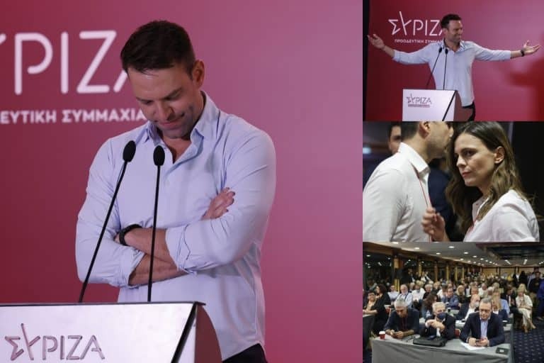ΣΥΡΙΖΑ – Κασσελάκης: Αμετακίνητος εν μέσω αποδοκιμασιών – «Η κομματίλα τέλειωσε ή τους διώχνετε σε μια εβδομάδα ή κάνω δημοψήφισμα» – «Σαλτσα Pummaro η Ομπρέλα»