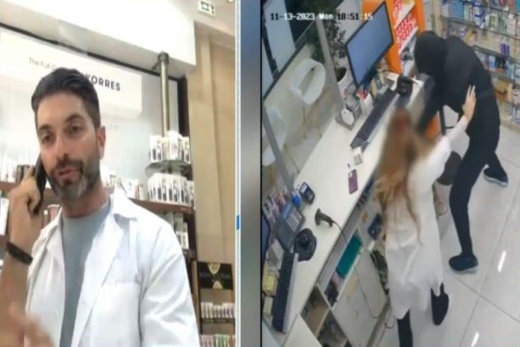 Σπύρος Μαρτίκας: Ληστές μπούκαραν στο φαρμακείο του πρώην Survivor στο Κερατσίνι – Βίντεο ντοκουμέντ