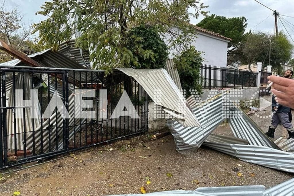 Πύργος: Ανεμοστρόβιλος κατέστρεψε τα πάντα στο πέρασμά του στην Κυανή Ακτή [εικόνες & βίντεο]