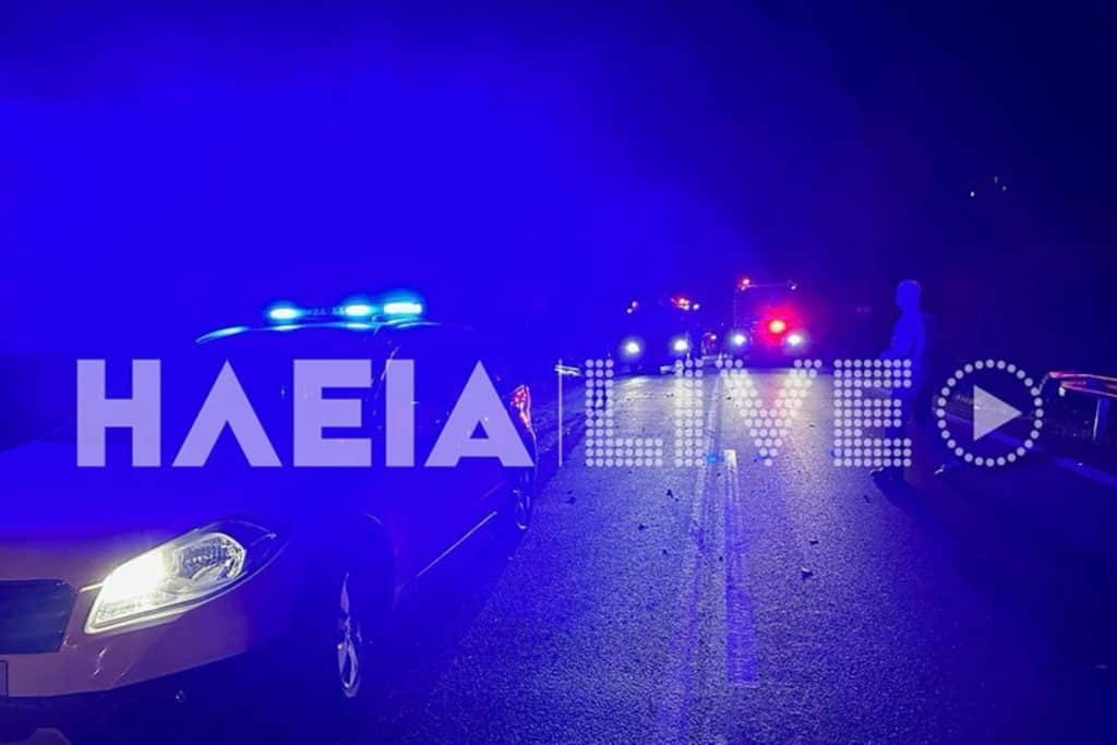 Σοβαρότατο τροχαίο στην Εθνική Οδός Πύργου – Κυπαρισσίας: Στο νοσοκομείο τριμελής οικογένεια [