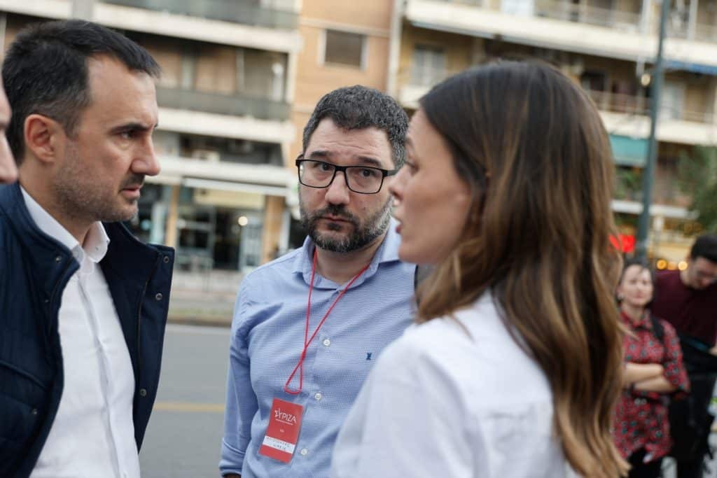 Ραγδαίες εξελίξεις στον ΣΥΡΙΖΑ: Συνάντηση Χαρίτση-Ηλιόπουλου με Τασούλα στη Βουλή