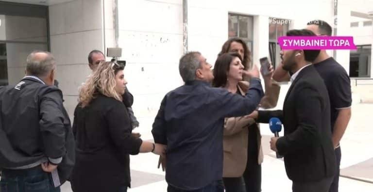 Χαμός έξω από τα δικαστήρια – Συγγενείς της Πισπιρίγκου επιτέθηκαν στον Κουσουλό [Βίντεο]