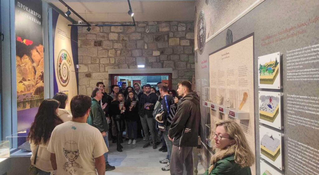 Λέσβος: Προορισμός εκπαίδευσης φοιτητών από την Τουρκία το Απολιθωμένο Δάσος