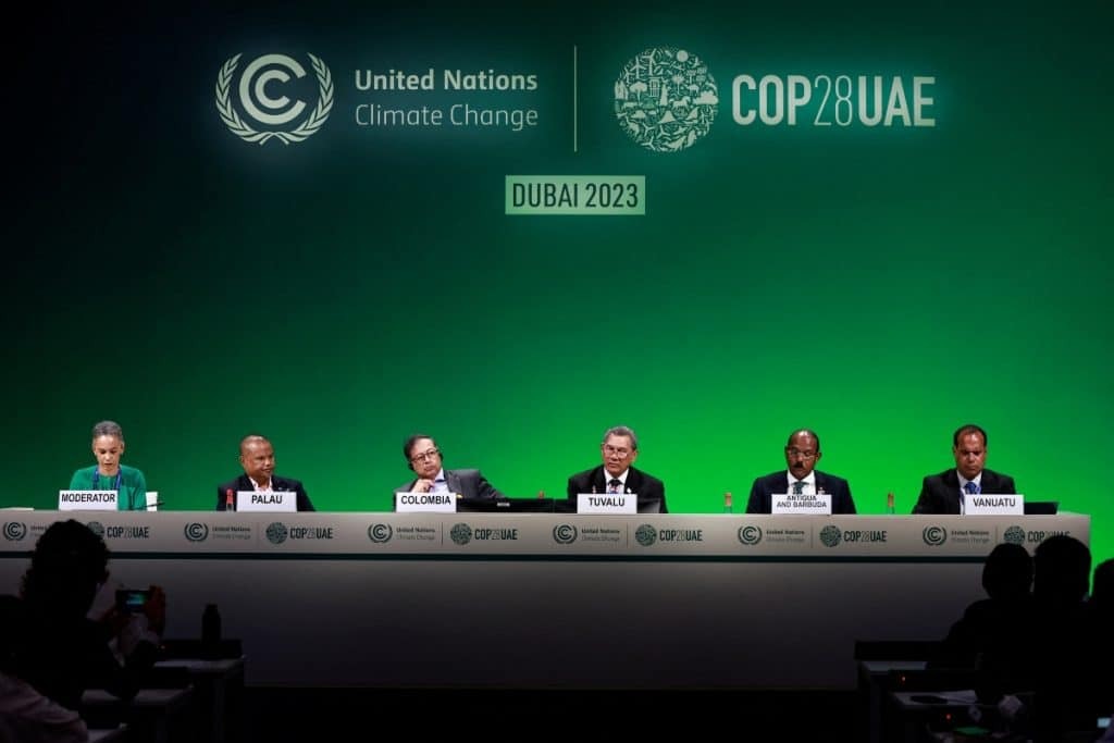 COP28: 117 χώρες συμφώνησαν να τριπλασιάσουν την παγκόσμια ικανότητα ΑΕΠ έως το 2030
