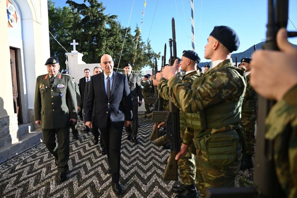 Τη Σύμη επισκέπτεται σήμερα ο Νίκος Δένδιας [Εικόνες]