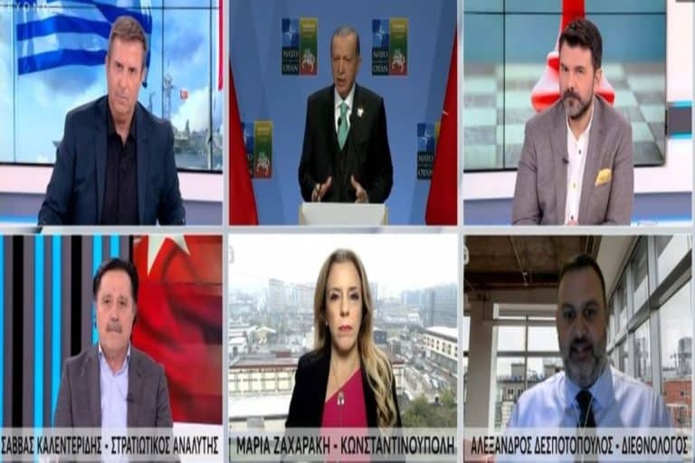 Επίσκεψη Ερντογάν στην Αθήνα: Χαμός στο πάνελ του OPEN – Καλεντερίδης και Δεσποτόπουλος «σκοτώθηκαν» on air [βίντεο]