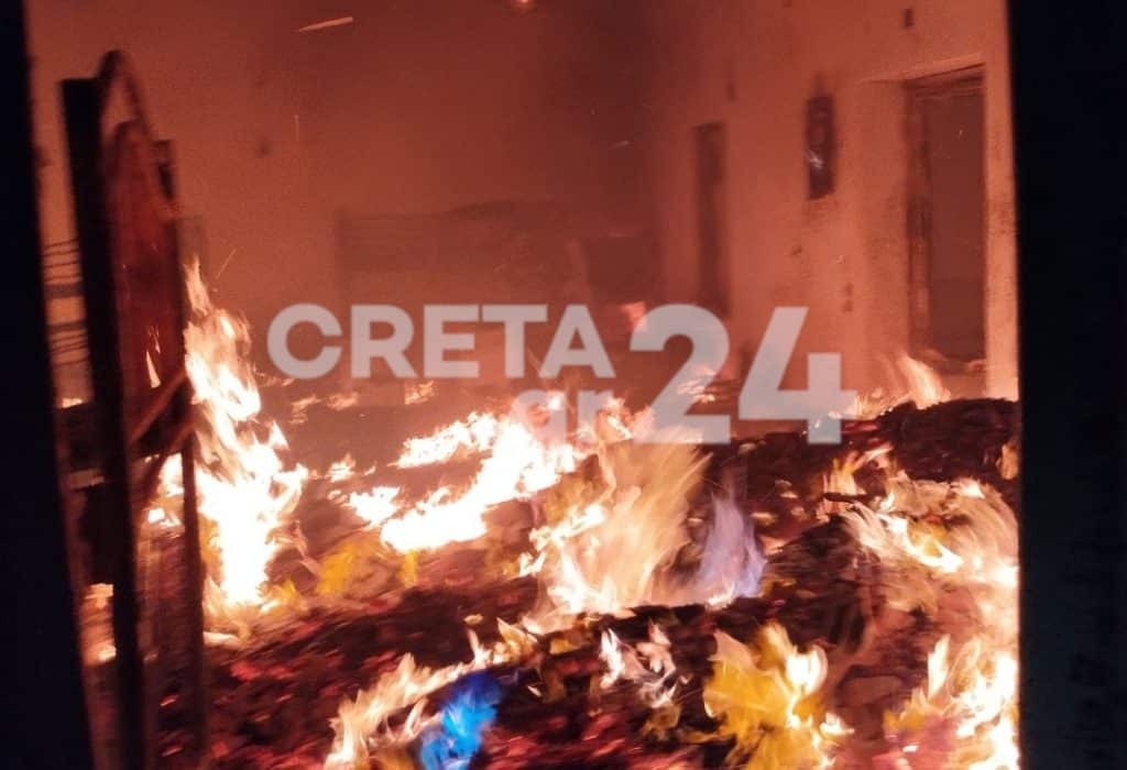 «Λαμπάδιασε» κατασκήνωση στην Κρήτη – Εικόνες ολοκληρωτικής καταστροφής
