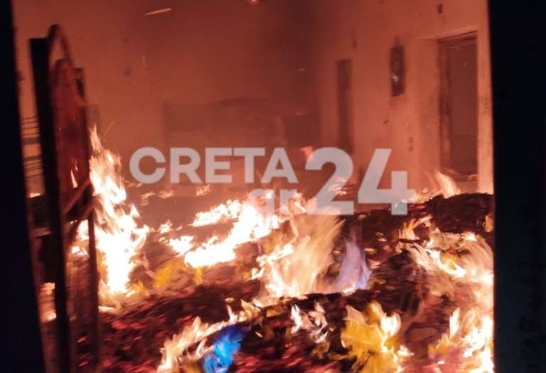 «Λαμπάδιασε» κατασκήνωση στην Κρήτη – Εικόνες ολοκληρωτικής καταστροφής