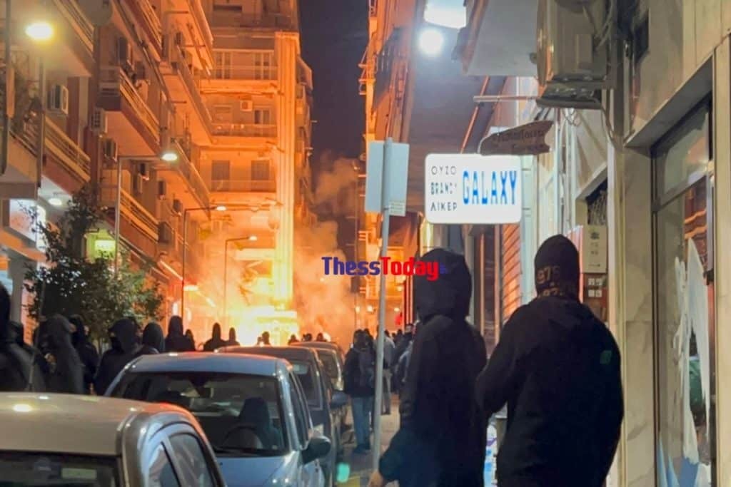 Επέτειος Γρηγορόπουλου: Επεισόδια στη Θεσσαλονίκη [βίντεο]