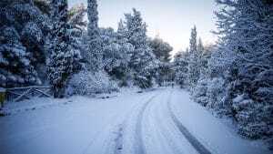 καιρός χιόνια