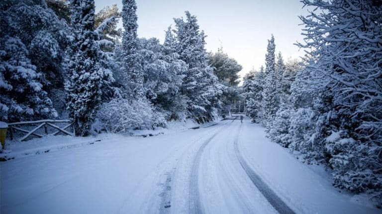 καιρός χιόνια