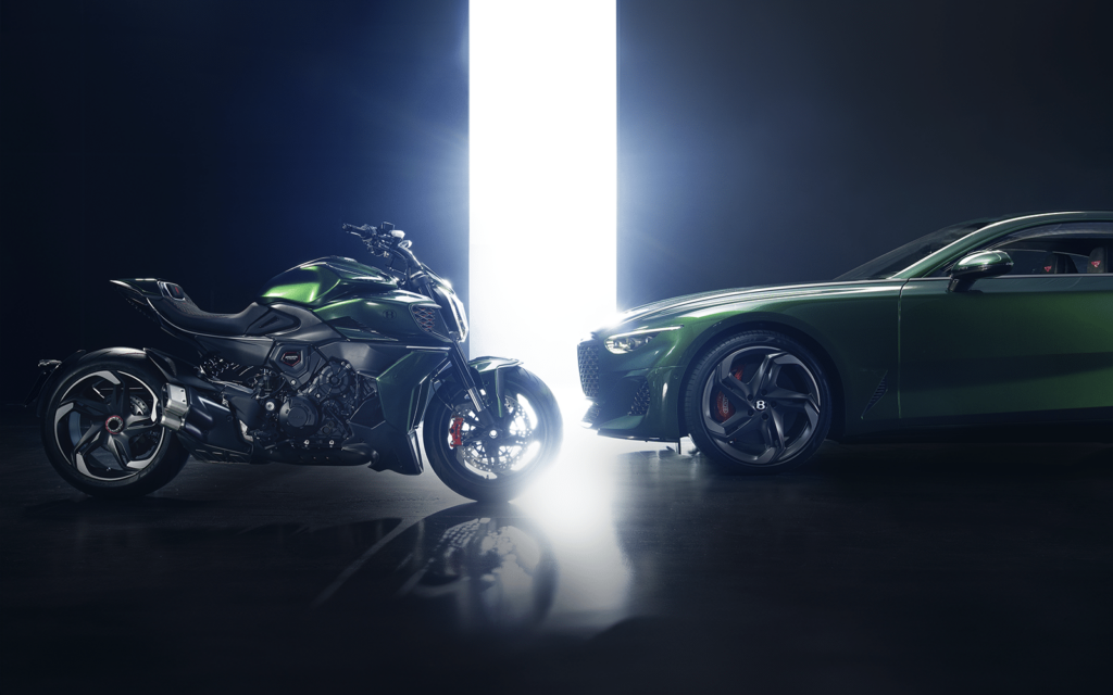Ducati παρέα με Bentley για έξτρα πολυτελές Diavel