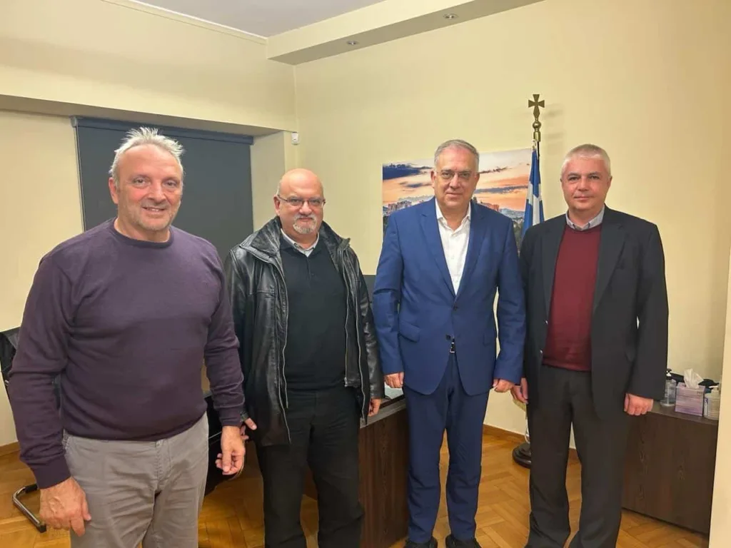 Συνάντηση Τάκη Θεοδωρικάκου με εκπροσώπους της ΑΣΠΕ