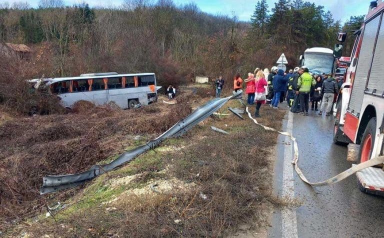 Βουλγαρία: 8 Έλληνες τραυματίες σε τροχαίο με τουριστικό λεωφορείο