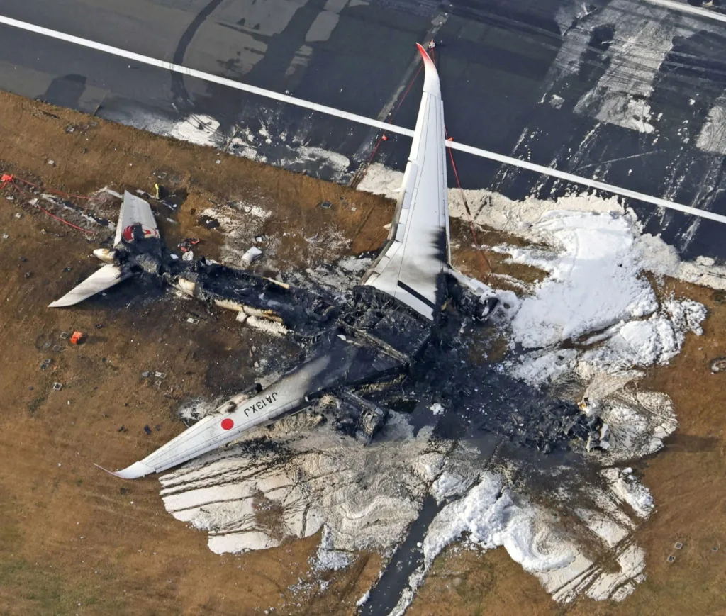 Ηχητικό ντοκουμέντο λίγο πριν από τη μοιραία σύγκρουση αεροπλάνων στο Τόκιο [Βίντεο]