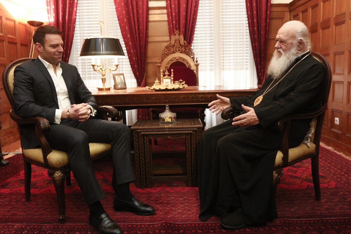 Ιερώνυμος μετά τη συνάντηση με Κασσελάκη: «Είμαι επιφυλακτικός για τον γάμο ομοφύλων»