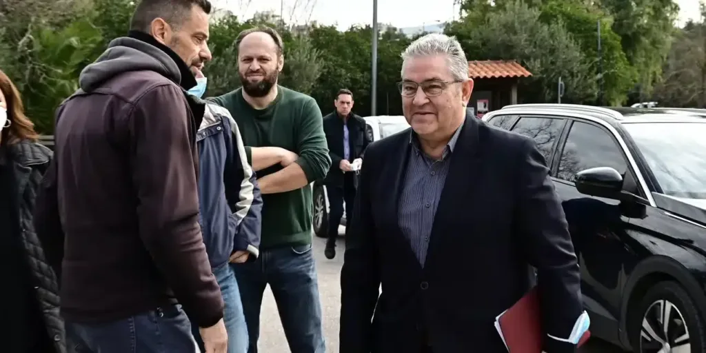 Επίσκεψη Κουτσούμπα στο Δαφνί