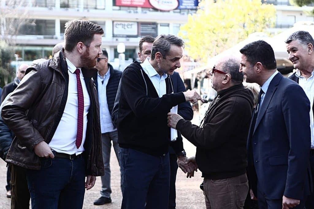 Μητσοτάκης από Αγία Παρασκευή: Θα είμαστε στο πλευρό των πολιτών στο θέμα της ακρίβειας